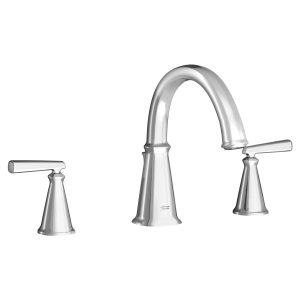 Edgemere Bathtub Faucet With Lever Handles for Flash Rough-In Valve