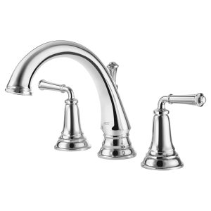 Delancey Bathtub Faucet With Lever Handles for Flash Rough-In Valve