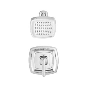 Edgemere 1.8 gpm/6.8 L/min Shower Trim Kit With Water-Saving Showerhead, Double Ceramic Pressure Balance Cartridge With Lever Handle