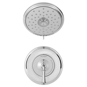Delancey 2.5 gpm/9.4 L/min Shower Trim Kit With 4-Function Showerhead and Lever Handle