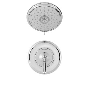 Delancey 1.8 gpm/6.8 L/min Shower Trim Kit With Water-Saving 4-Function Showerhead and Lever Handle