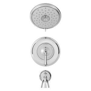 Delancey 1.8 gpm/6.8 L/min Tub and Shower Trim Kit With Water-Saving 4-Function Showerhead and Lever Handle