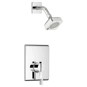 Times Square 1.75 gpm/6.6 L/min Shower Trim Kit With Water-Saving Showerhead, Double Ceramic Pressure Balance Cartridge With Lever Handle
