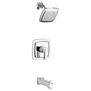 Townsend 1.75gpm/6.6 L/min Tub and Shower Trim Kit With Water-Saving Showerhead, Double Ceramic Pressure Balance Cartridge With Lever Handle