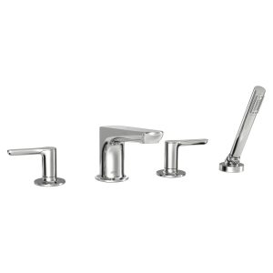Studio S  Bathtub Faucet With Lever Handles and Personal Shower for Flash Rough-In Valve