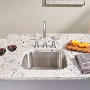 Portsmouth 18 x 16-Inch Stainless Steel Undermount Single-Bowl Kitchen Sink