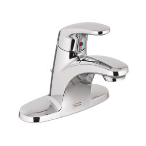 Colony PRO 4-Inch Centerset Single-Handle Bathroom Faucet 0.5 gpm/1.9 L/min Less Drain With Lever Handle