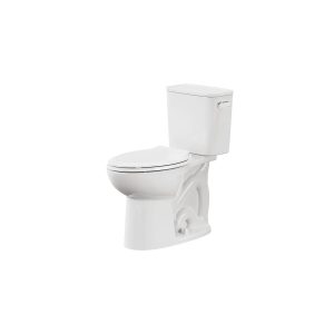 EcoStrength Aspiration Two-Piece 0.80 gpf/3 Lpf Chair Height Elongated Toilet Less Seat with RHTL