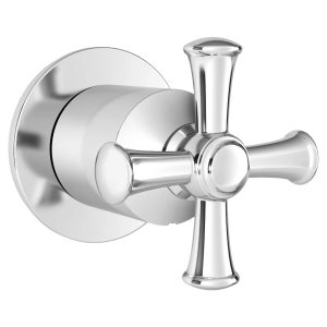 Delancey Single-Handle Diverter Valve Trim Kit With Cross Handle