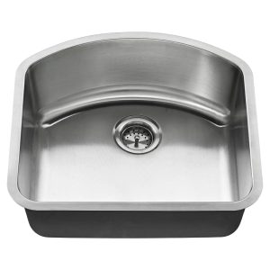 Danville 23 x 21-Inch Stainless Steel Undermount Single-Bowl Residential Kitchen Sink