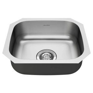Portsmouth 18 x 16-Inch Stainless Steel Undermount Single-Bowl ADA Kitchen Sink