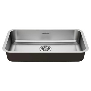 Portsmouth 30 x 18-Inch Stainless Steel Undermount Single-Bowl ADA Kitchen Sink