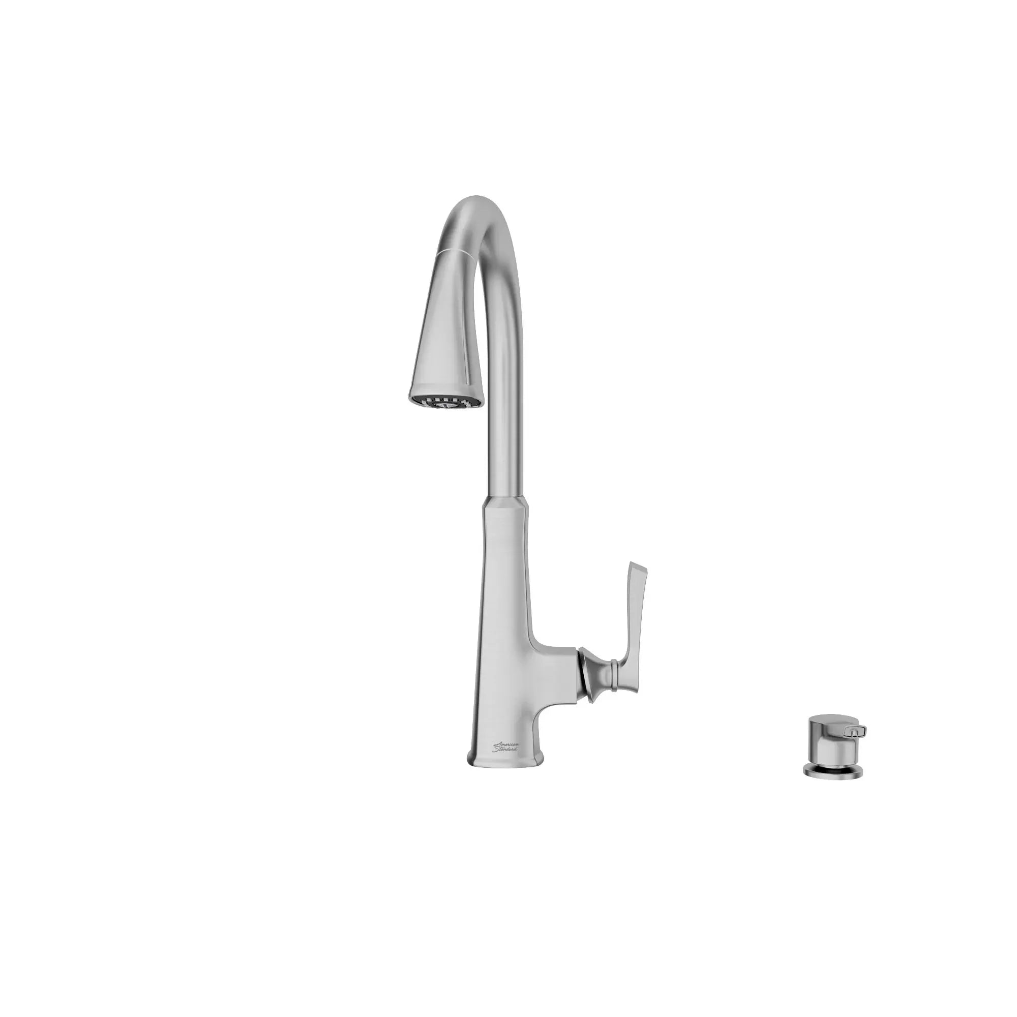 American Standard Kaleta High-Spout Pull-Down Kitchen Faucet with Soap Dispenser