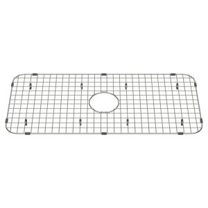 Delancey 36-Inch Single Bowl Apron Front Kitchen Sink Grid