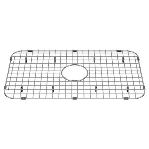 Delancey 30-Inch Single Bowl Kitchen Sink Grid